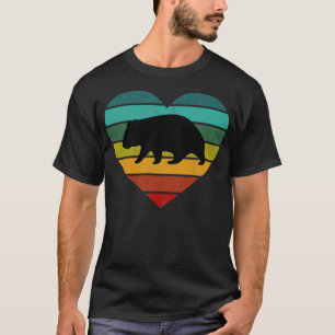 Camiseta Amo Wombats Heart Wilderness Outback Tasmania