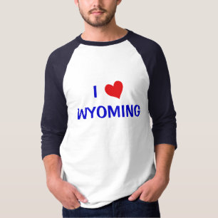Camiseta Amo Wyoming