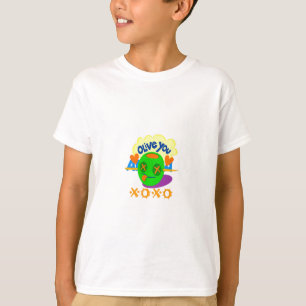 Camiseta Amo XOXO África hermosa cita de texto increíble