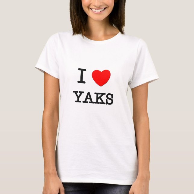 Camiseta Amo yacs (Anverso)