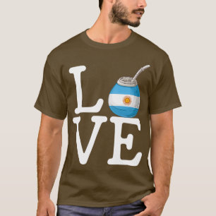 Camiseta amo yerba mate yerba mate