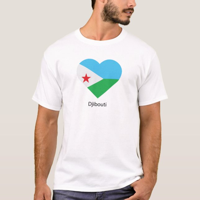 Camiseta Amo Yibuti (Anverso)