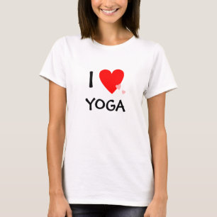 Camiseta Amo yoga (del corazón)
