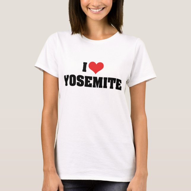 Camiseta Amo Yosemite (Anverso)