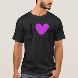 Camiseta Amo Zacatecas México Vacaciones 8