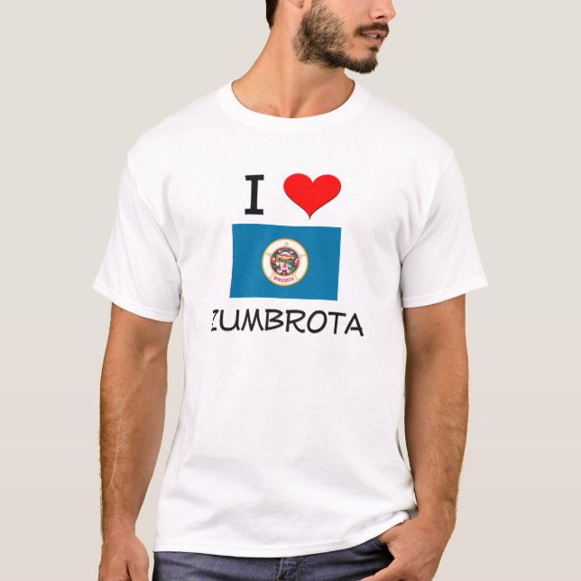 Camiseta Amo Zumbrota Minnesota (Anverso)