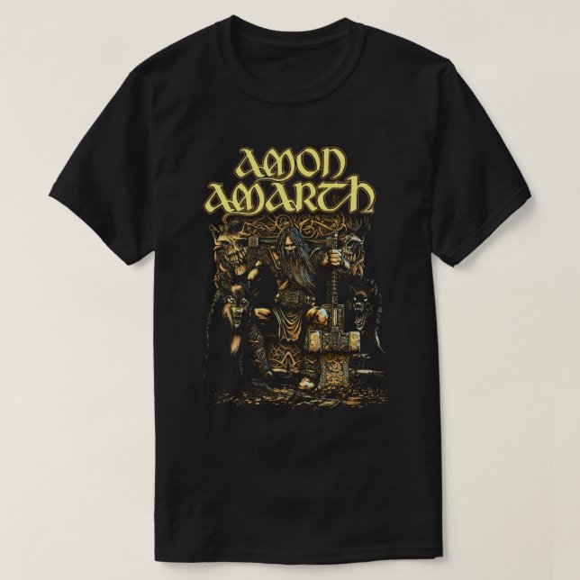 Camiseta Amon Amarth Mejor Tendencia (Diseño del anverso)