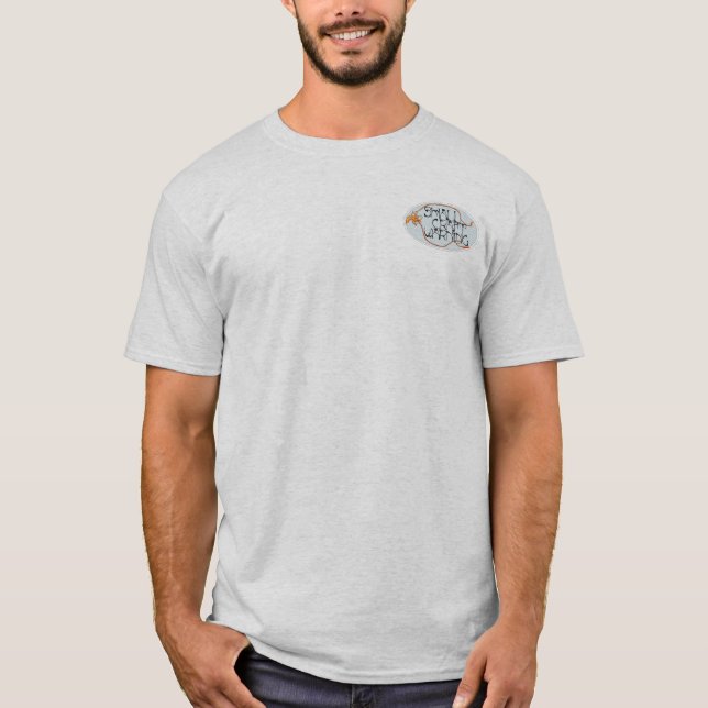 Camiseta amonestadora de la banda del pequeño arte (Anverso)