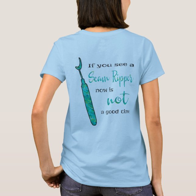 Camiseta amonestadora del destripador de la (Reverso)