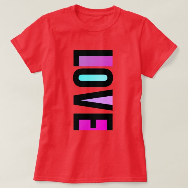 Camiseta Amor (Diseño del anverso)
