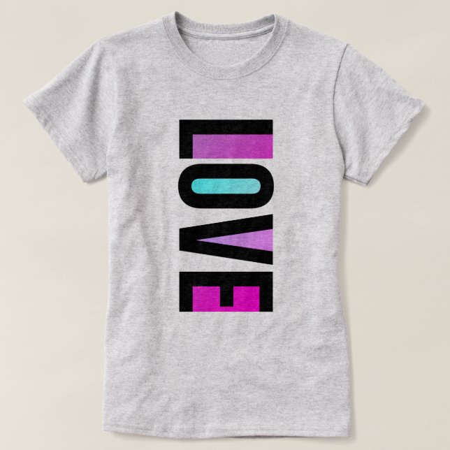 Camiseta Amor (Diseño del anverso)