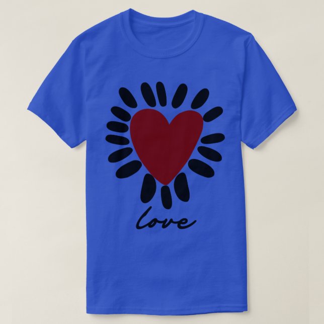 Camiseta amor (Diseño del anverso)