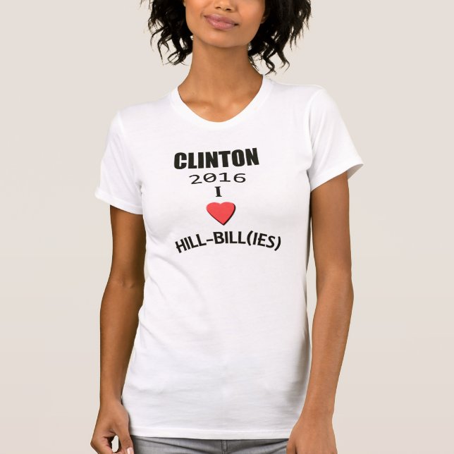 Camiseta Amor 2016 de Clinton I Colina-Bill (IES) (Anverso)
