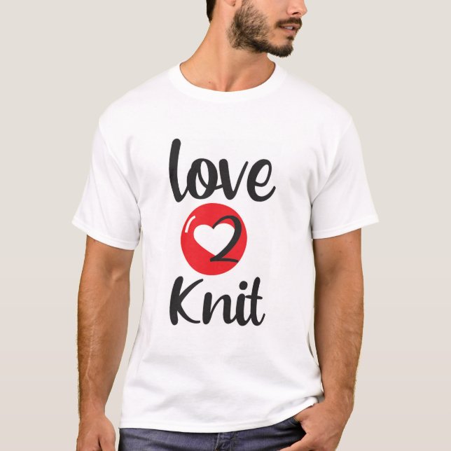 Camiseta amor 2 Knit (Anverso)