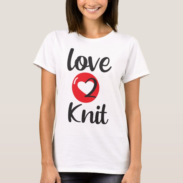 Camiseta Amor 2 Knit (Anverso)