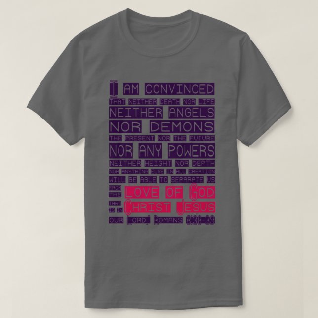 Camiseta Amor a Dios (Diseño del anverso)