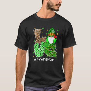 Camiseta AMOR A Gnomes De Bomberos Día De Los Patrocinadore