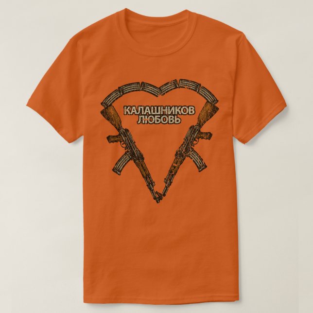 Camiseta Amor a Kalashnikov 1947 (Diseño del anverso)
