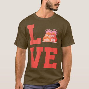 Camiseta Amor a la dueña de cerdo guineana Mascota animales