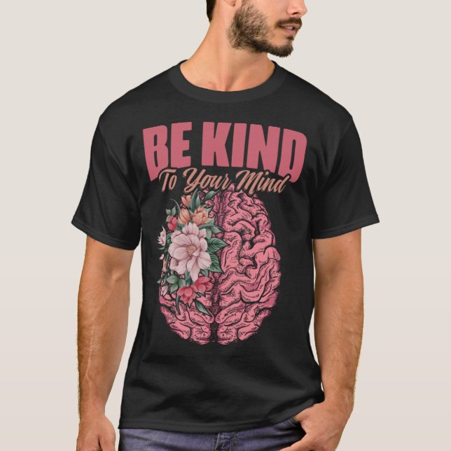 Camiseta Amor A La Mente Enfermedad Mental Aviso De Salud M (Anverso)