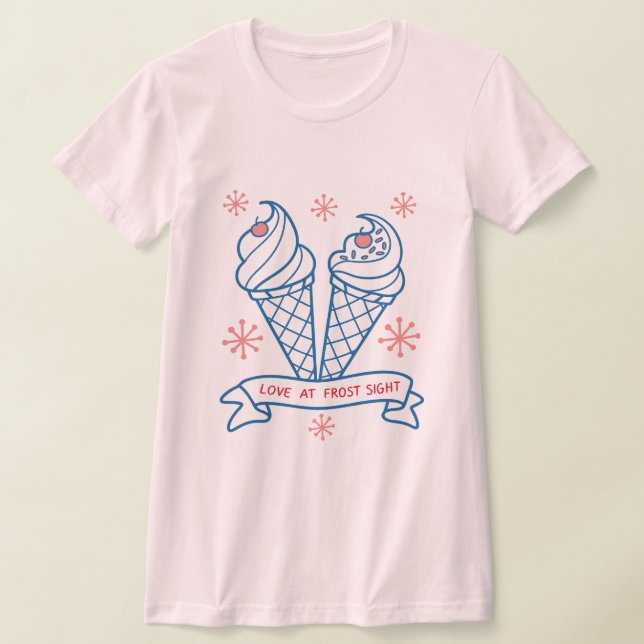 Camiseta Amor a la vista de la frente (Distribución)
