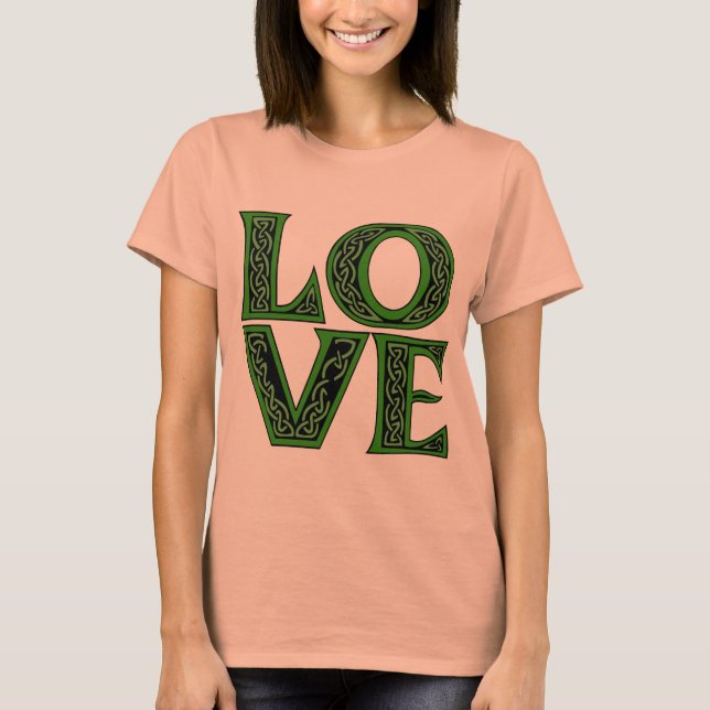 Camiseta Amor a las fuentes celtas (Anverso)