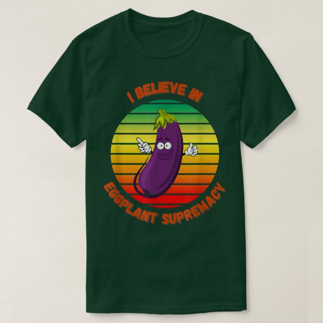 Camiseta Amor a las plantas de huevos para los vegetarianos (Diseño del anverso)