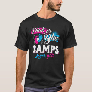 Camiseta Amor A Los Bamps Azules O Rosa, Sexo Revelador