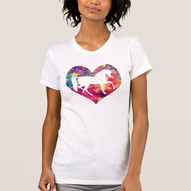 Camiseta Amor a los caballos (Anverso)