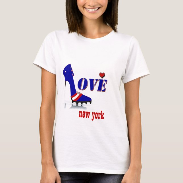Camiseta AMOR A LOS Campos de Fútbol DE NUEVA YORK Tee (Anverso)