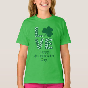 Camiseta AMOR A Los chicos divertidos irlandeses Día de San