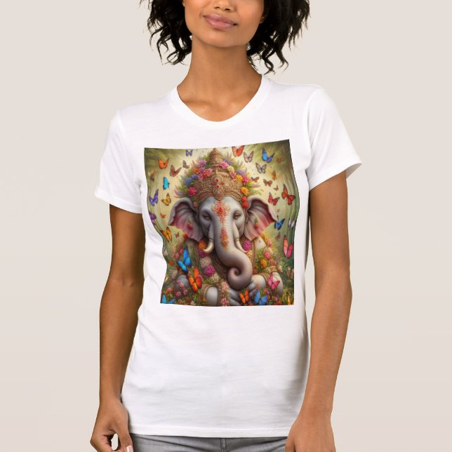 Camiseta Amor a los elefantes y las mariposas (Anverso)
