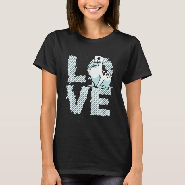 Camiseta Amor a los leones del mar (Anverso)