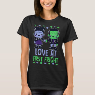 Camiseta Amor A Primera Espantada Monstruo De Frankenstein 