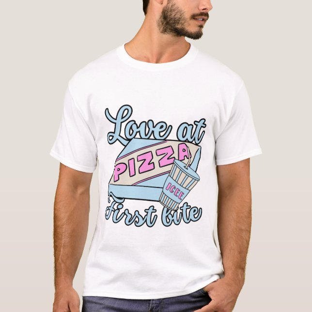 Camiseta Amor a primera mordida (Anverso)