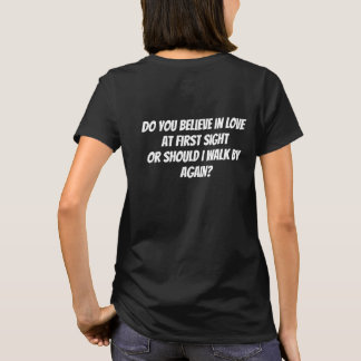 Camiseta amor a primera vista