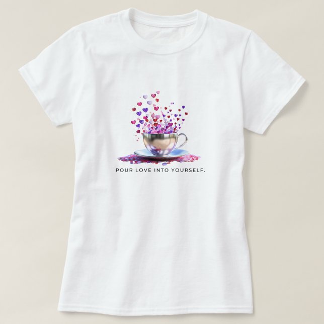 Camiseta Amor a ti mismo (Diseño del anverso)