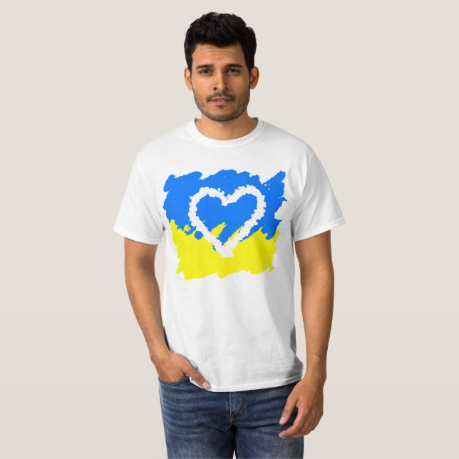 Camiseta Amor a Ucrania (Anverso completo)