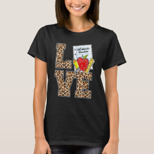 Camiseta Amor agradecimiento a la maestra de 1er grado Leop
