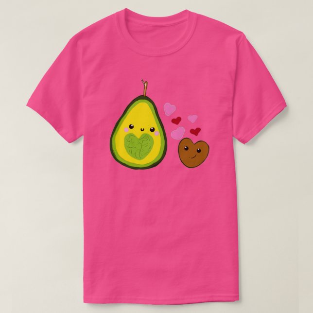 Camiseta Amor Aguacate (Diseño del anverso)