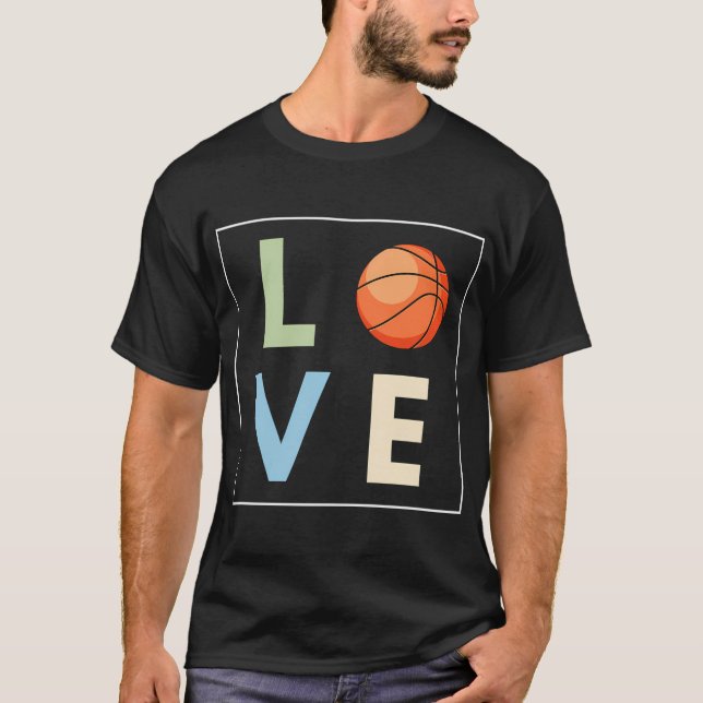 Camiseta Amor al básquetbol (Anverso)
