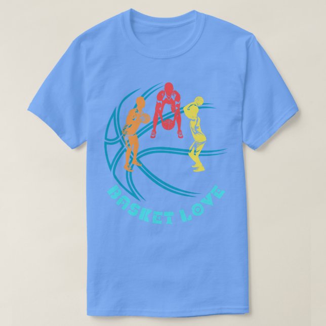 Camiseta Amor al básquetbol (Diseño del anverso)