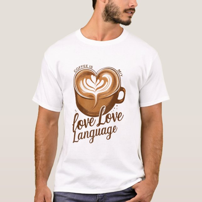 Camiseta Amor al café (Anverso)