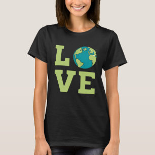 Camiseta Amor al cambio climático - Madre Tierra del calent
