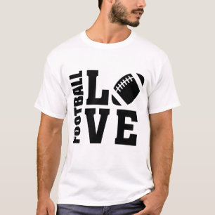 Camiseta Amor al fútbol americano