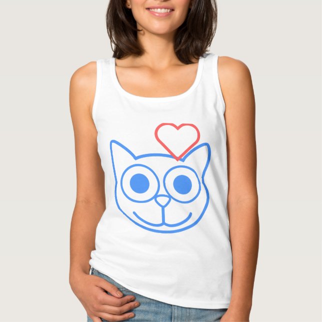 Camiseta Amor al gato (Anverso)