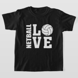 Camiseta Amor al Netball Blanco, Netball