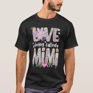 Camiseta Amor Al Ser Llamada Mimi Abuela Mimi Abuela