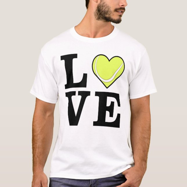 Camiseta Amor al tenis (Anverso)