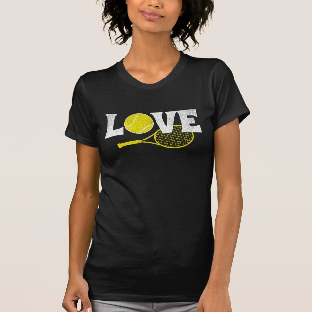 Camiseta Amor al tenis (Anverso)